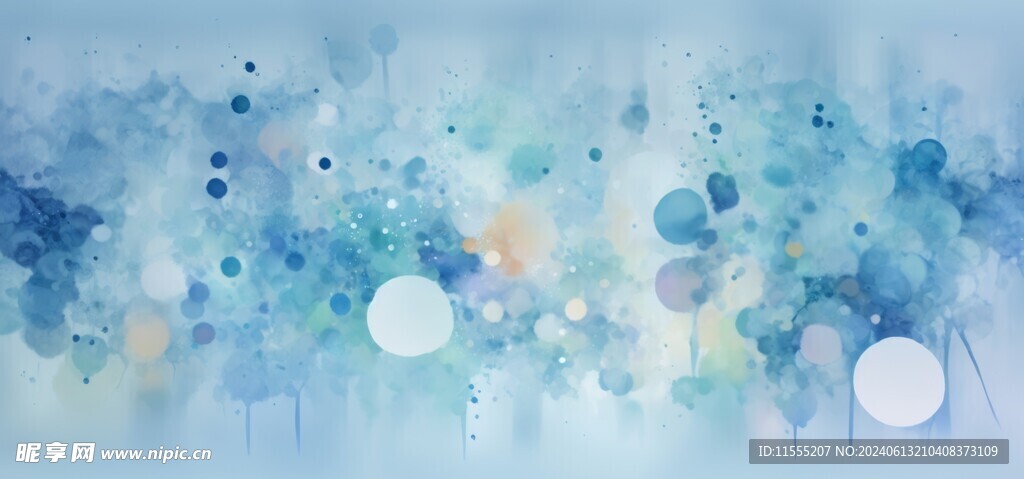 创意多彩水彩颜料油漆海报背景