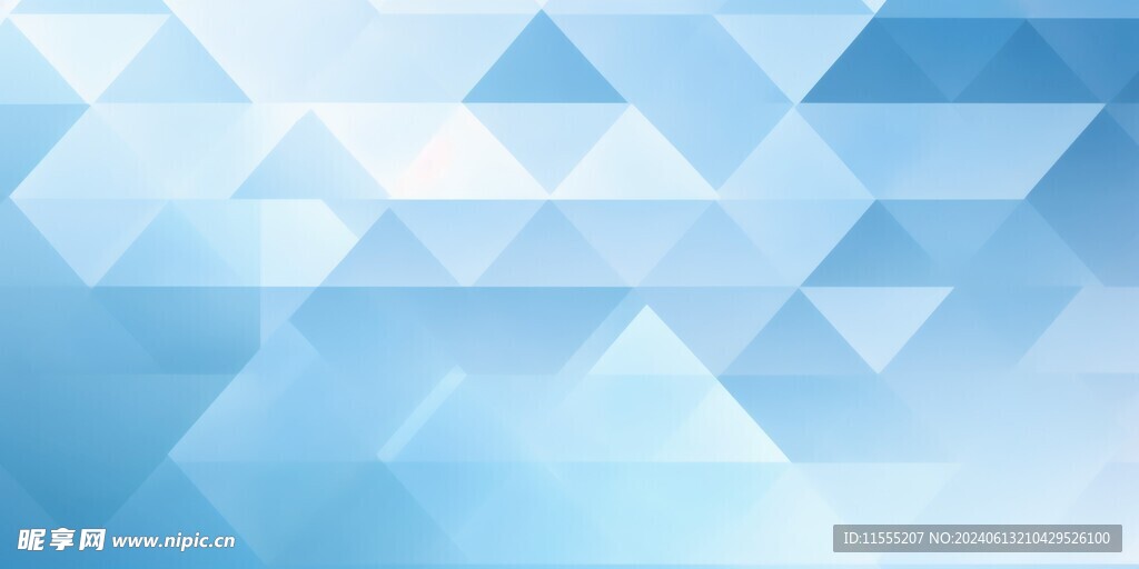 创意多彩几何体海报背景