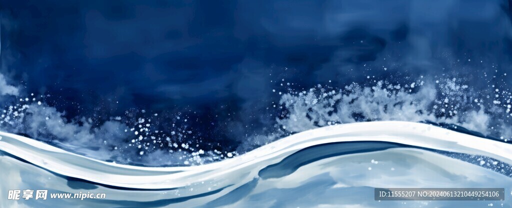 创意多彩水彩颜料油漆海报背景