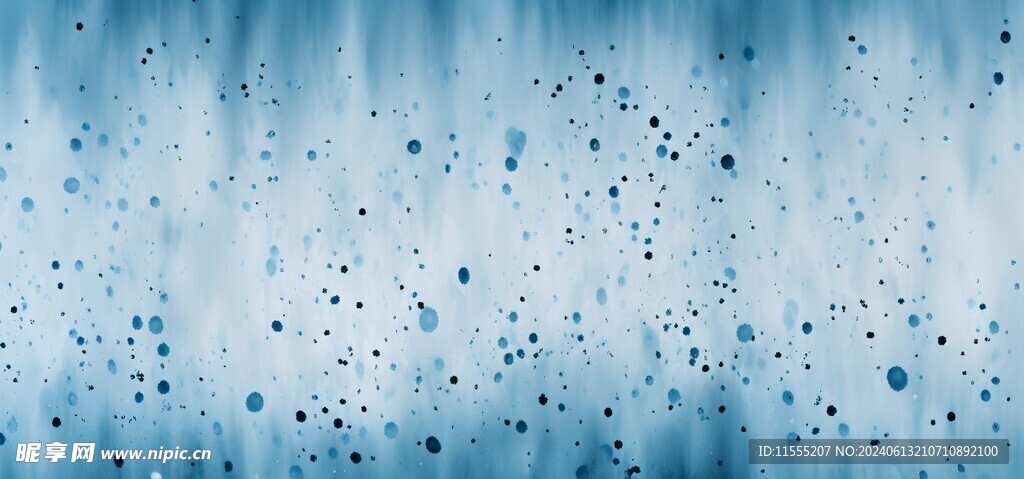 创意多彩雨滴颜料油漆海报背景