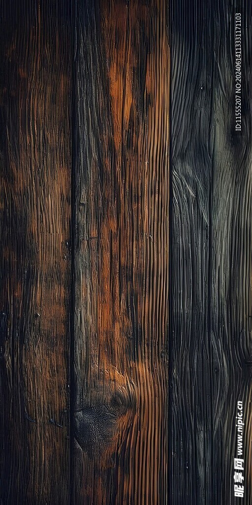 多彩木纹木板素材图片