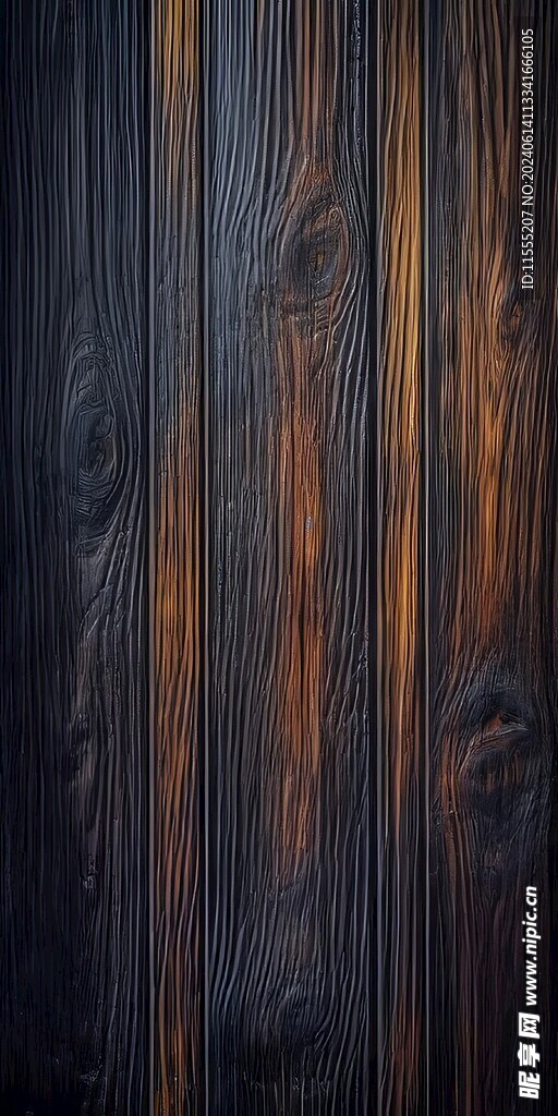 多彩木纹木板素材图片