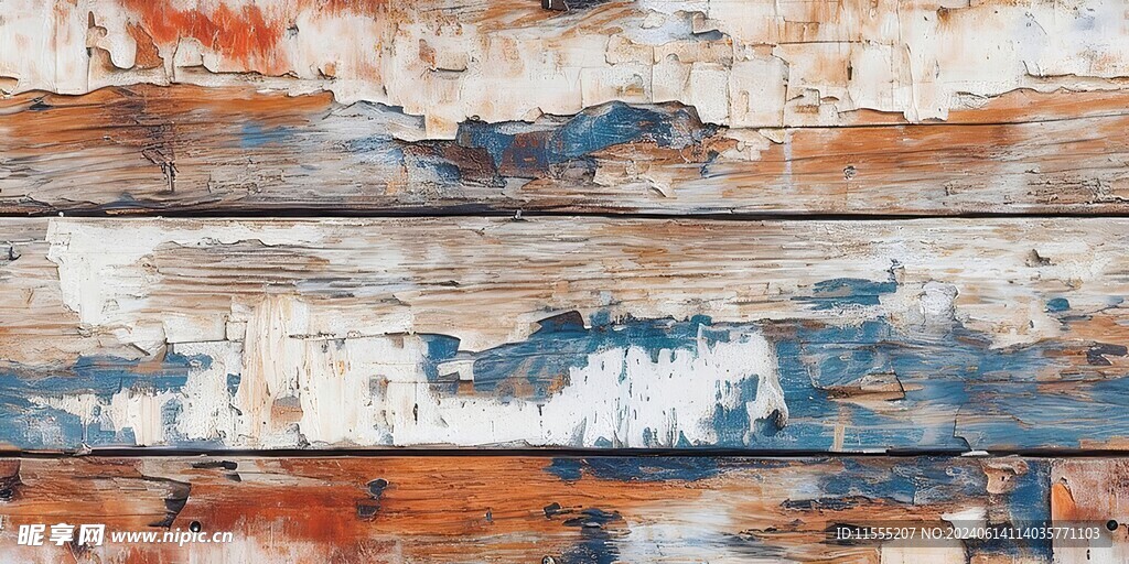 多彩木纹木板素材图片