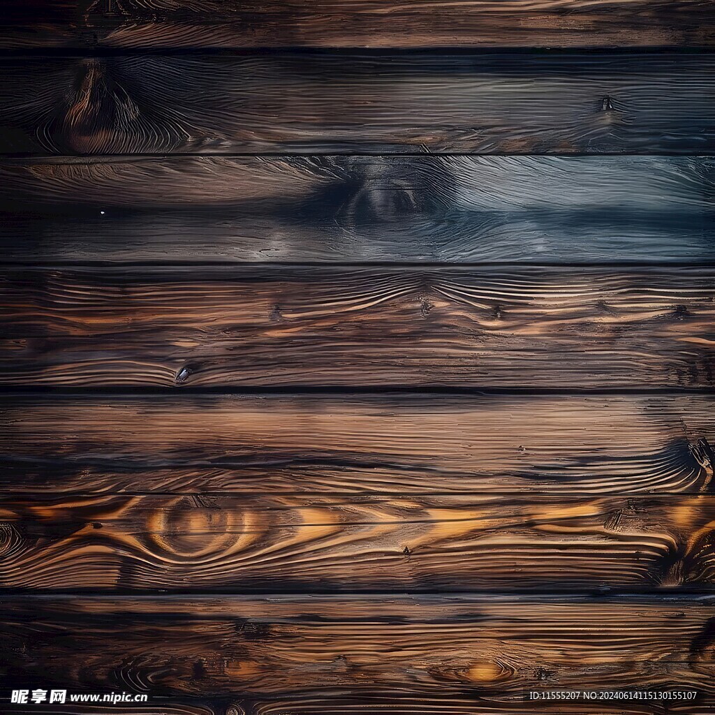 多彩木纹木板素材图片