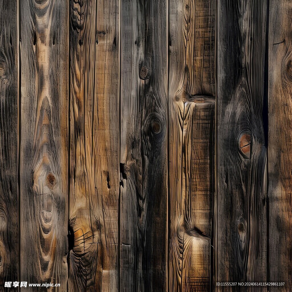 多彩木纹木板素材图片