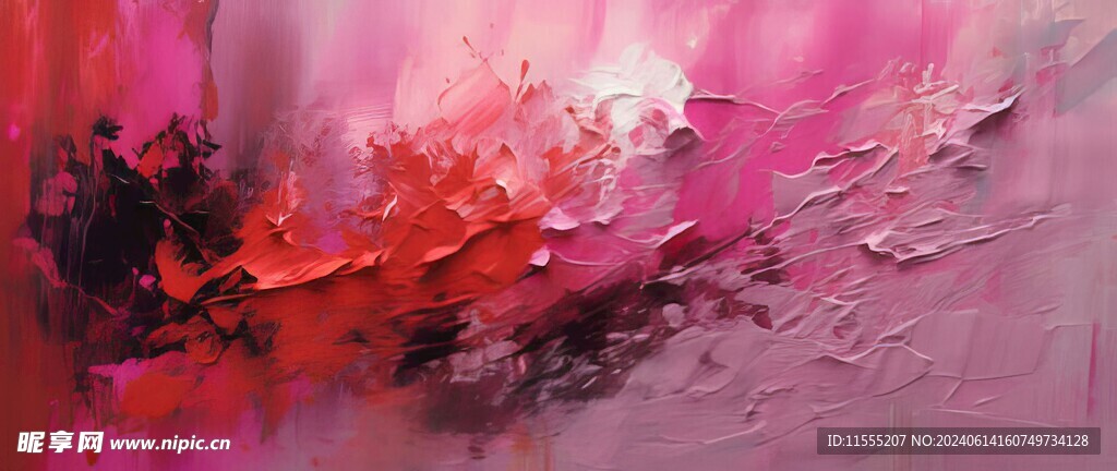 创意手绘泼墨多彩狂草水彩背景图