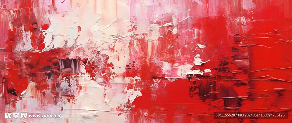 创意手绘泼墨多彩狂草水彩背景图