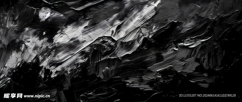 创意手绘泼墨多彩狂草水彩背景图