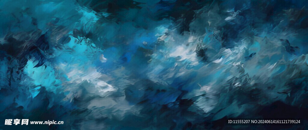 创意手绘泼墨多彩狂草水彩背景图