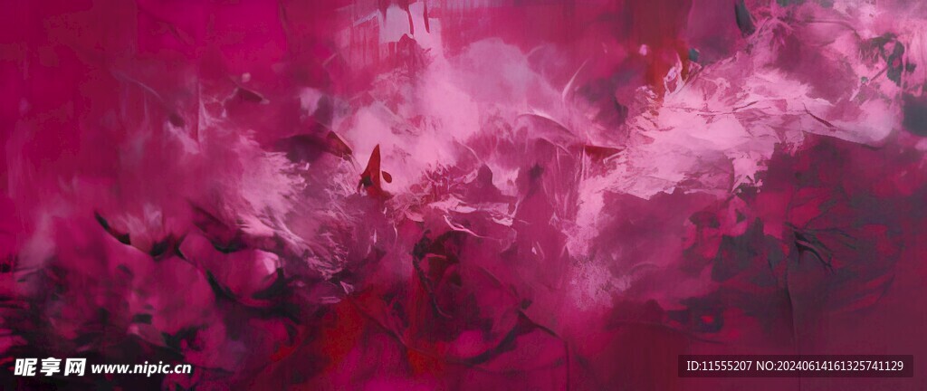 创意手绘泼墨多彩狂草水彩背景图