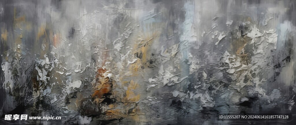 创意手绘泼墨多彩狂草水彩背景图