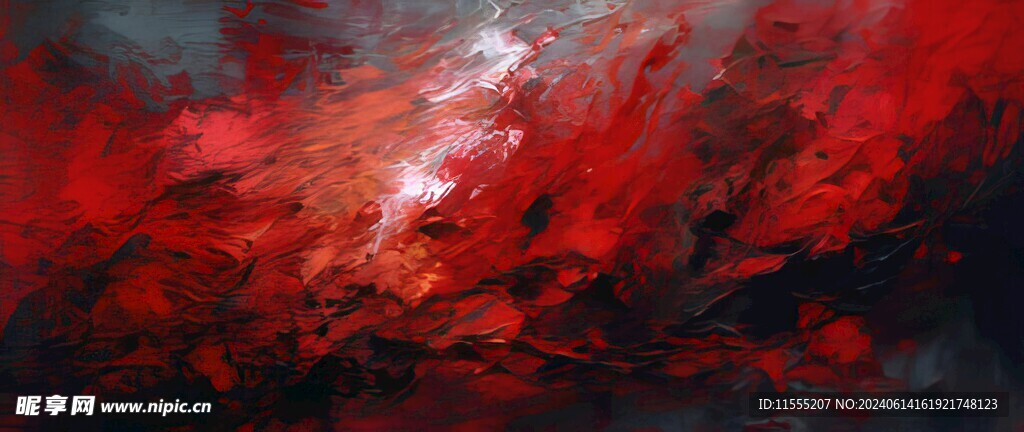 创意手绘泼墨多彩狂草水彩背景图