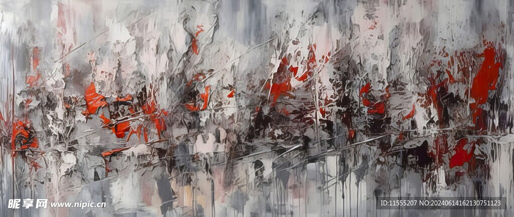 创意手绘泼墨多彩狂草水彩背景图