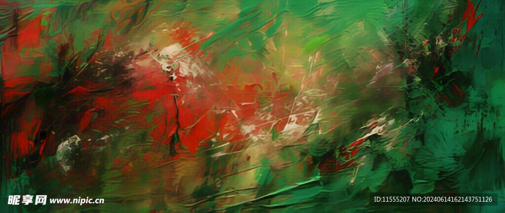 创意手绘泼墨多彩狂草水彩背景图