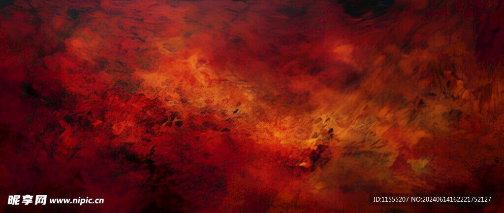 创意手绘泼墨多彩狂草水彩背景图