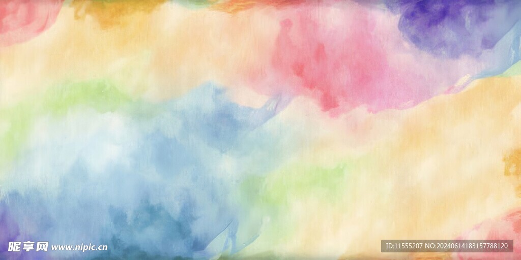 创意多彩抽象油彩绘画背景