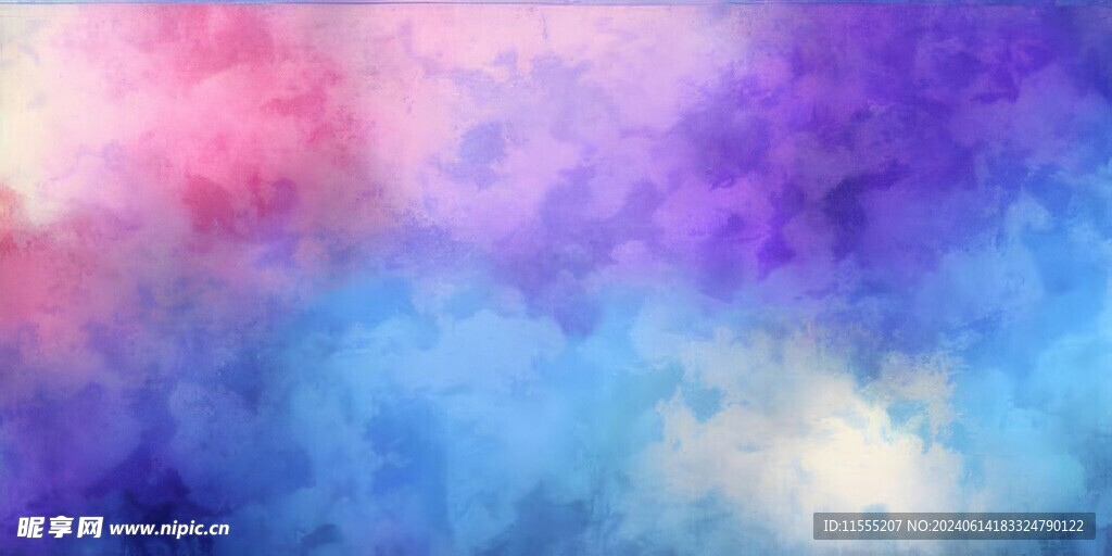 创意多彩抽象油彩绘画背景