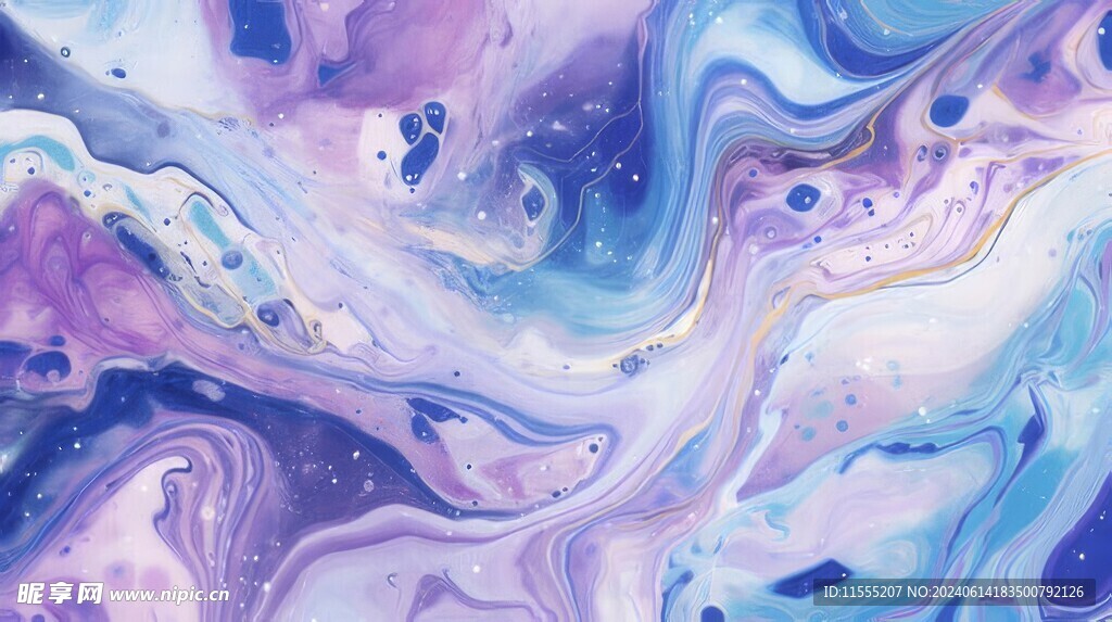 创意多彩抽象油彩绘画背景