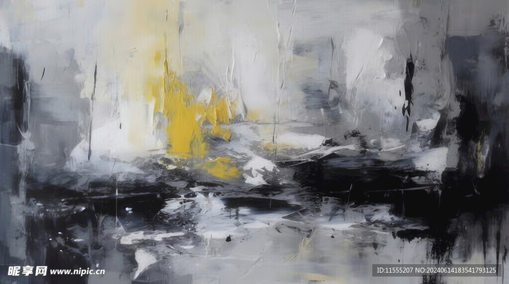 创意多彩抽象油彩绘画背景