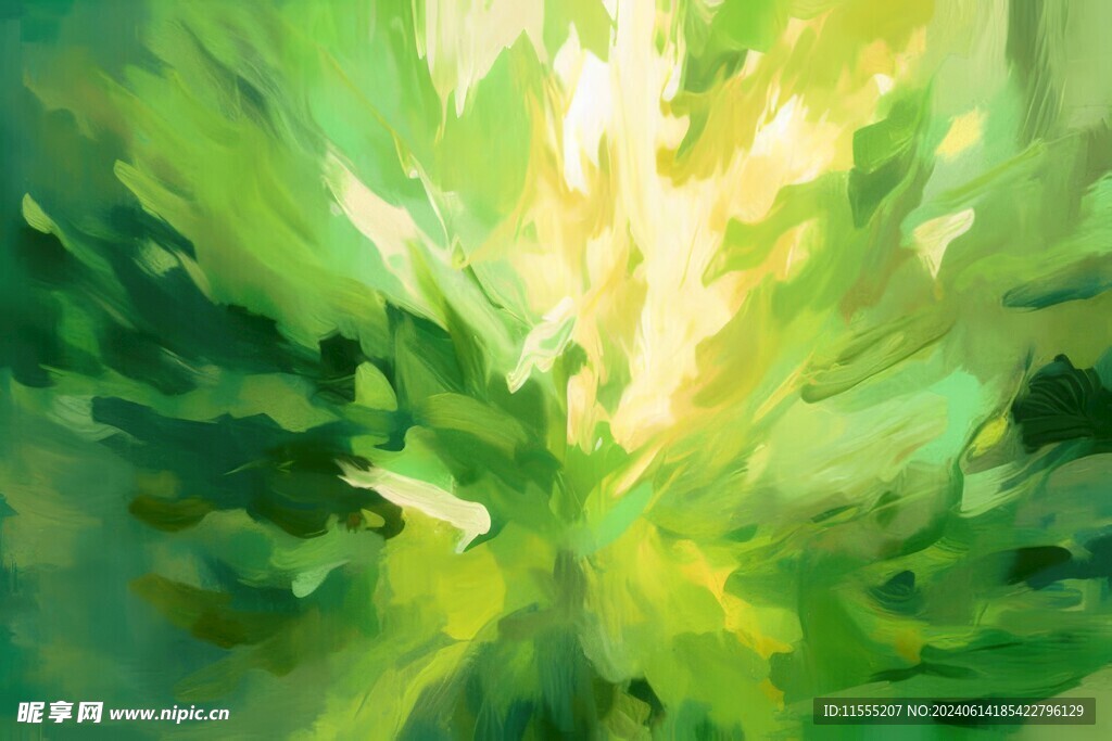 创意多彩抽象油彩绘画背景