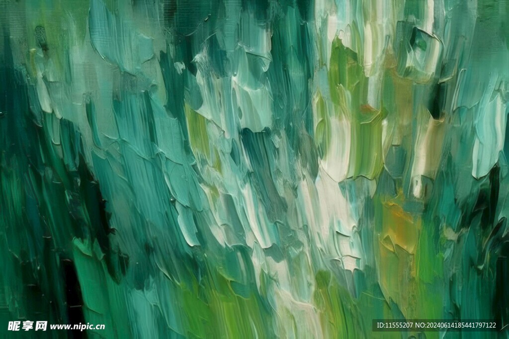 创意多彩抽象油彩绘画背景