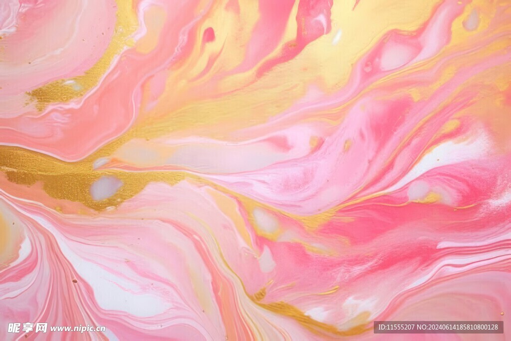 创意多彩抽象油彩绘画背景