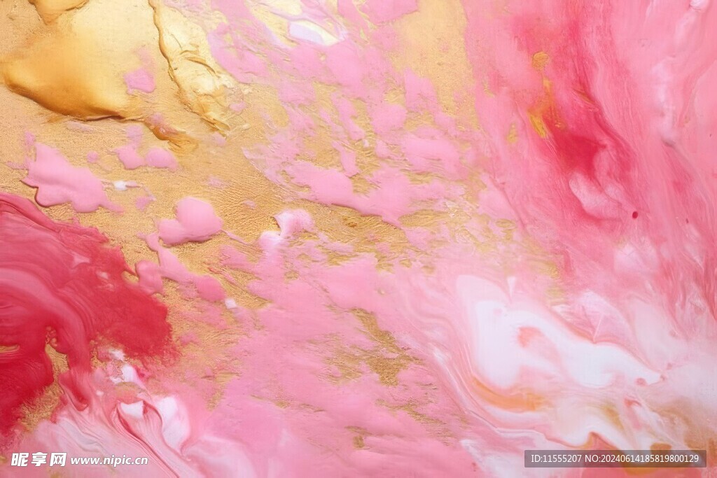 创意多彩抽象油彩绘画背景