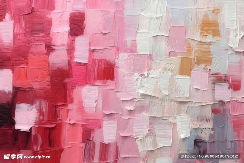 创意多彩抽象油彩绘画背景