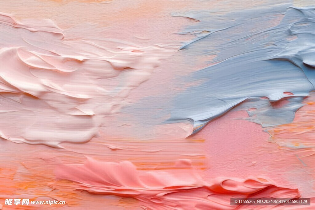 创意多彩抽象油彩绘画背景