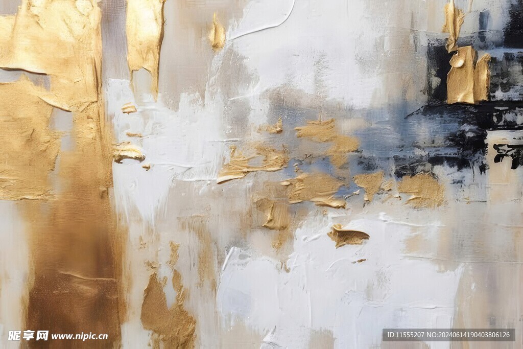 创意多彩抽象油彩绘画背景