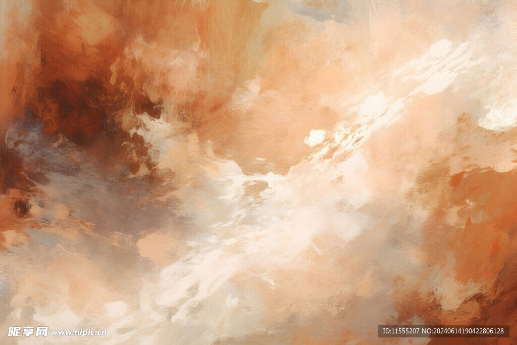 创意多彩抽象油彩绘画背景