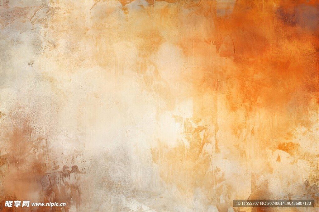 创意多彩抽象油彩绘画背景