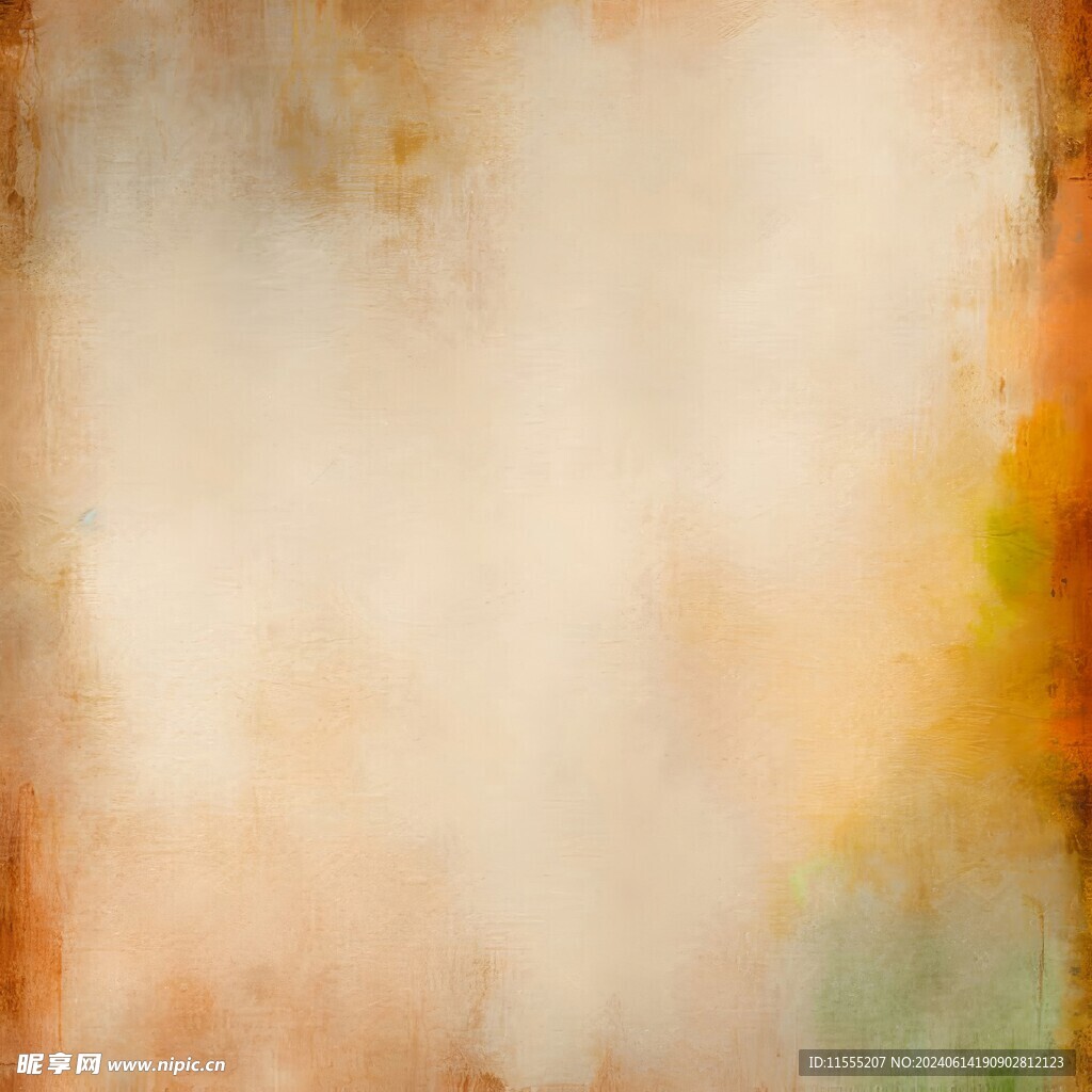 创意多彩抽象油彩绘画背景