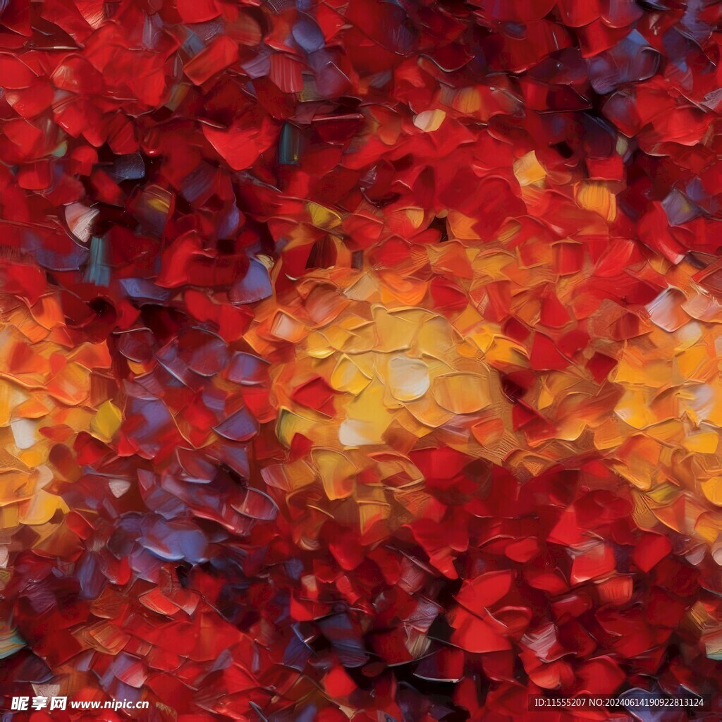 创意多彩抽象油彩绘画背景