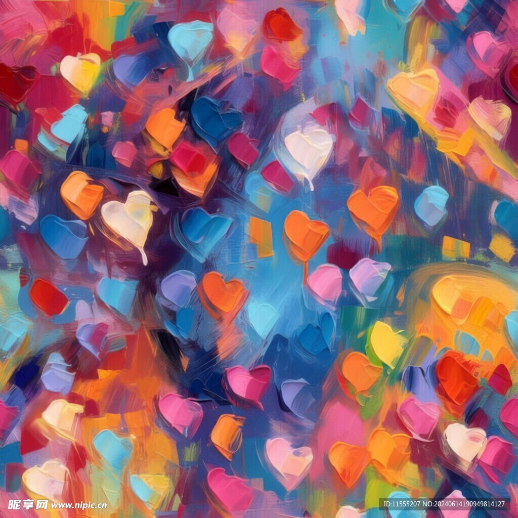 创意手绘泼墨多彩狂草水彩背景图