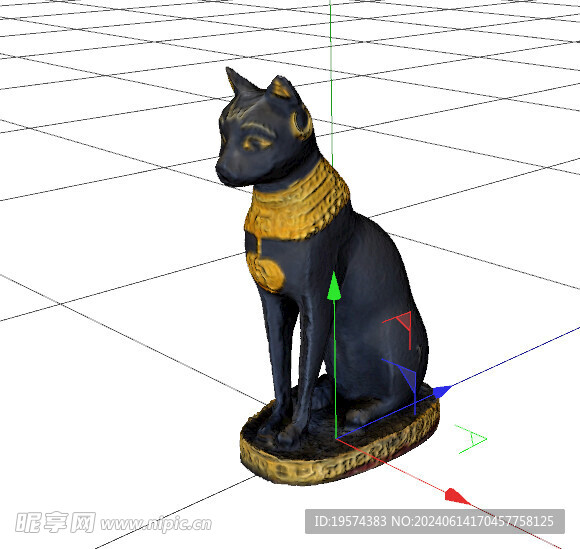 C4D模型 猫