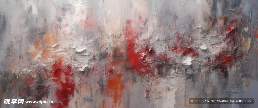 创意多彩抽象油彩绘画背景