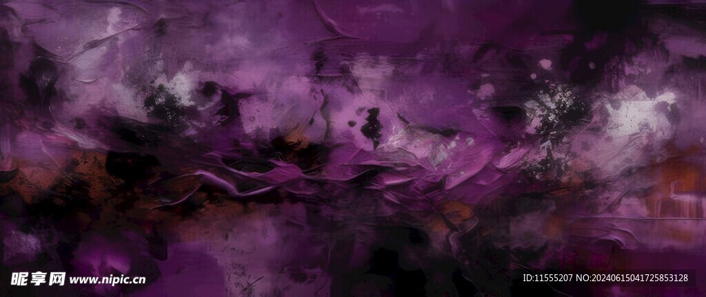 创意多彩抽象油彩绘画背景