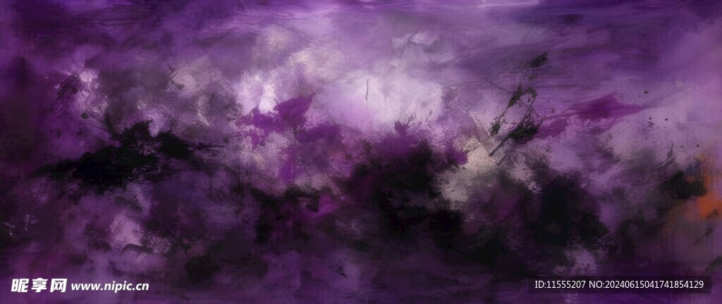 创意多彩抽象油彩绘画背景