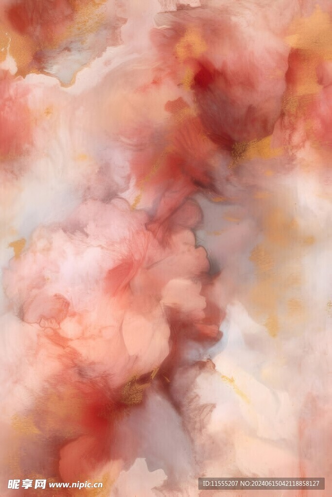 创意多彩抽象油彩绘画背景