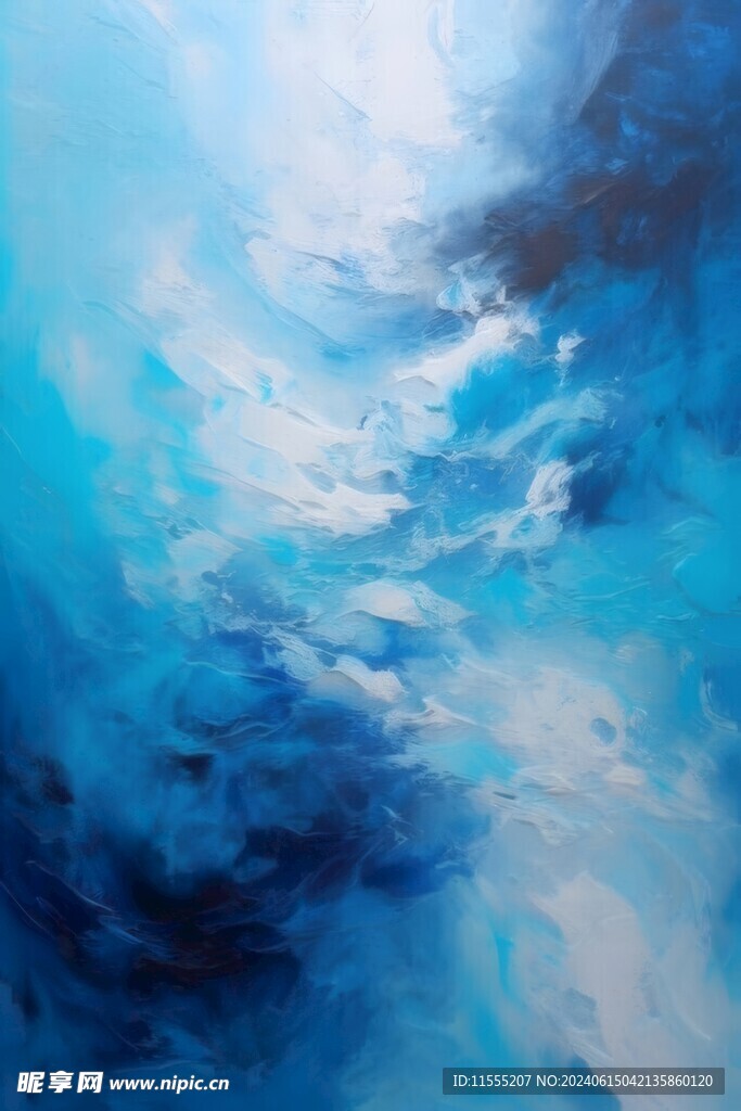 创意多彩抽象油彩绘画背景