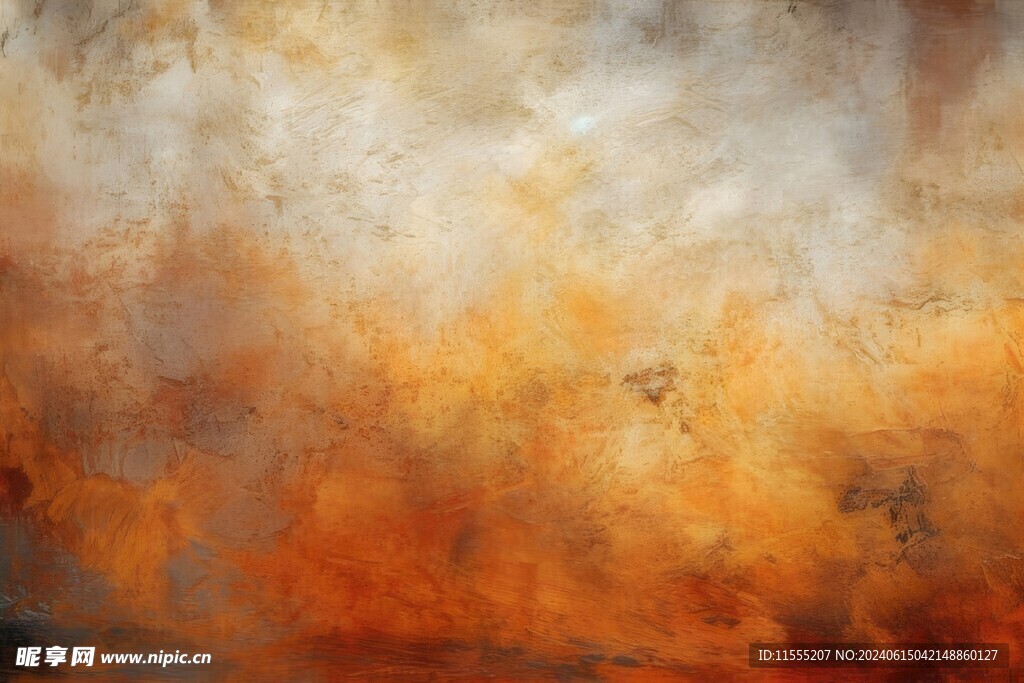 创意多彩抽象油彩绘画背景