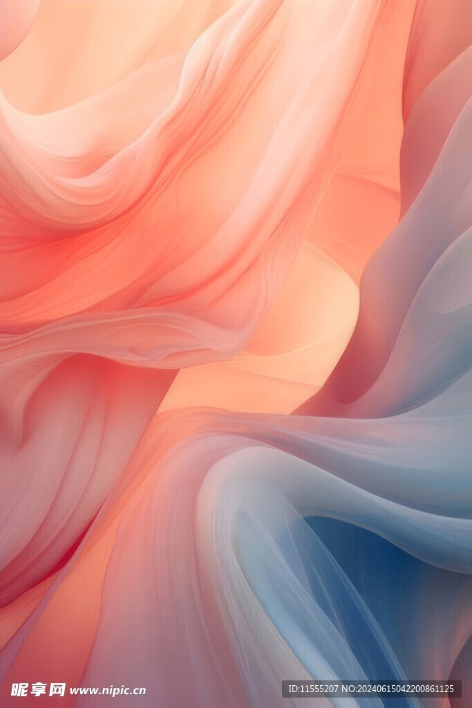 创意多彩抽象油彩绘画背景