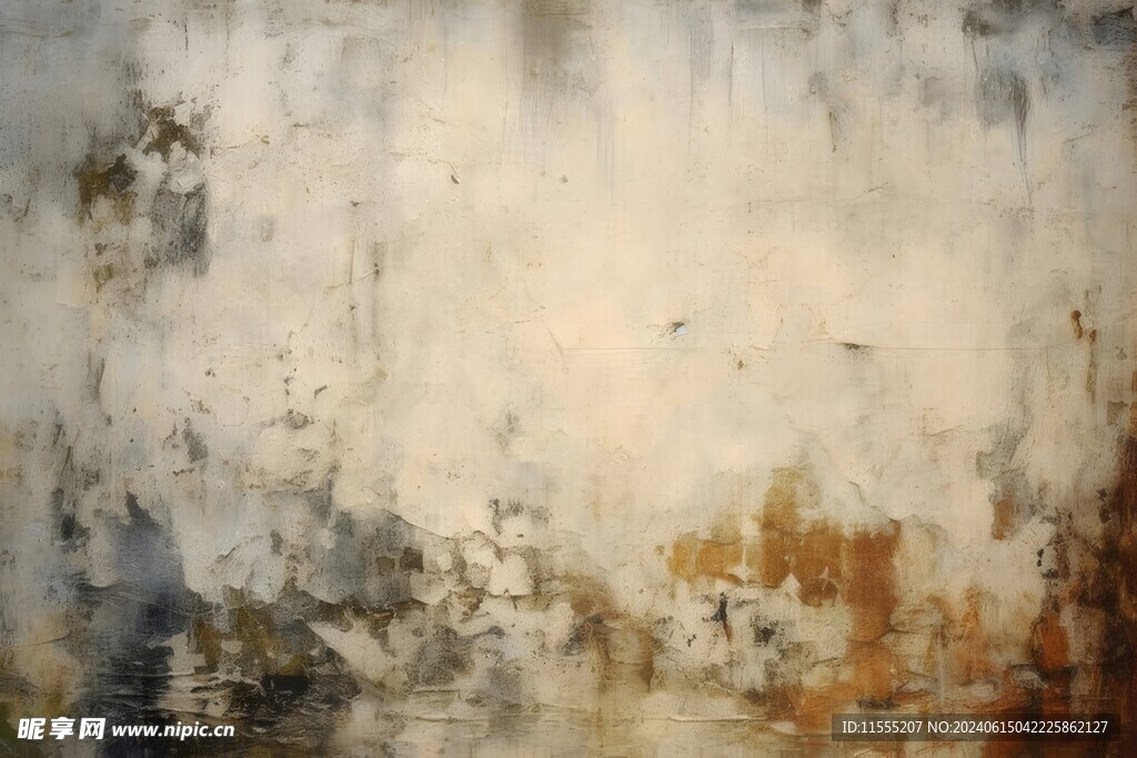 创意多彩抽象油彩绘画背景