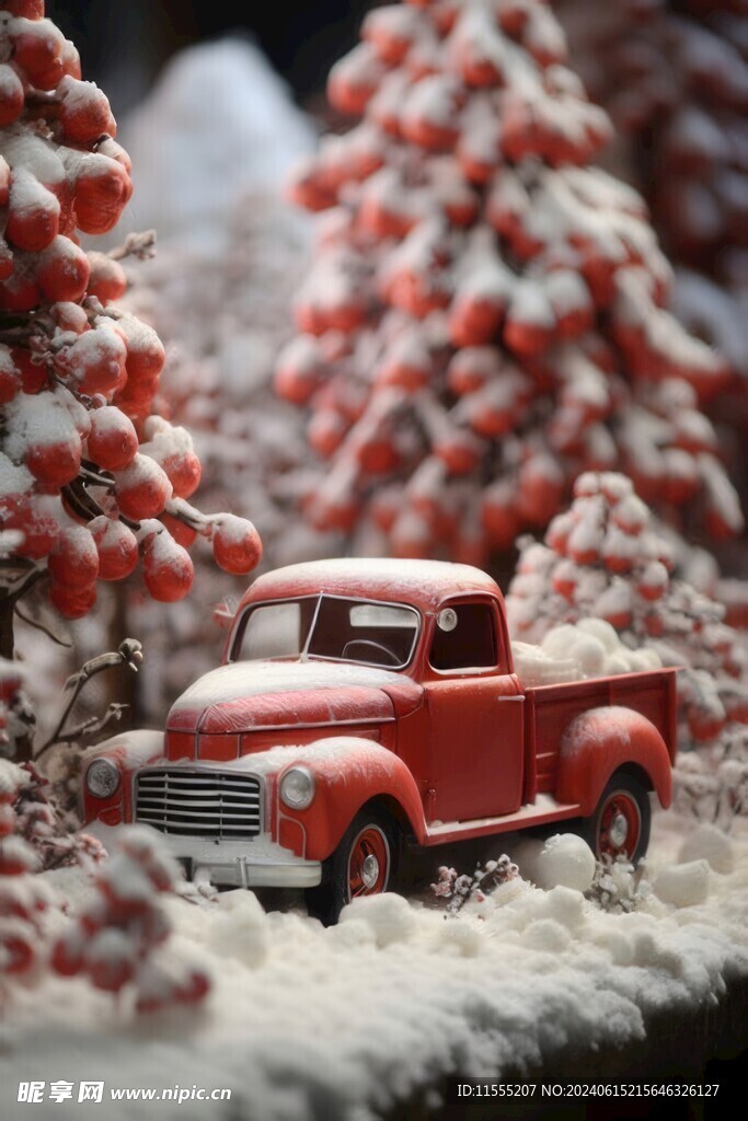 圣诞节装饰场景背景