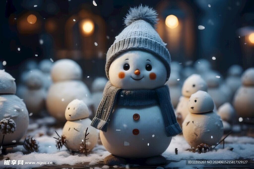 圣诞节装饰场景背景