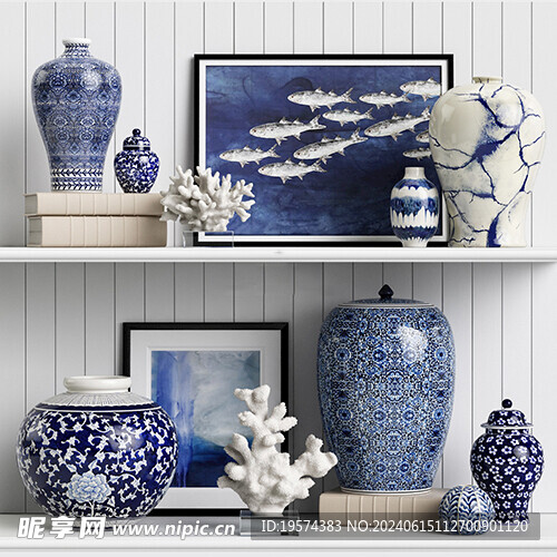 C4D模型 装饰品