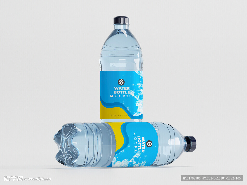 纯净水瓶样机