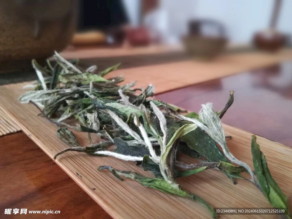 福鼎白茶白牡丹干茶