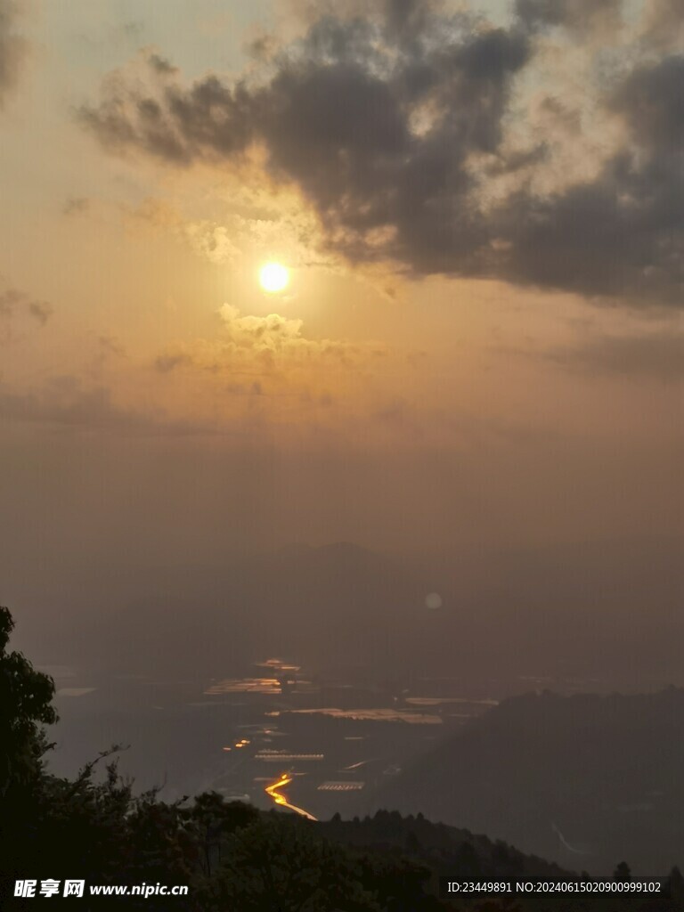 福建福鼎太姥山日出